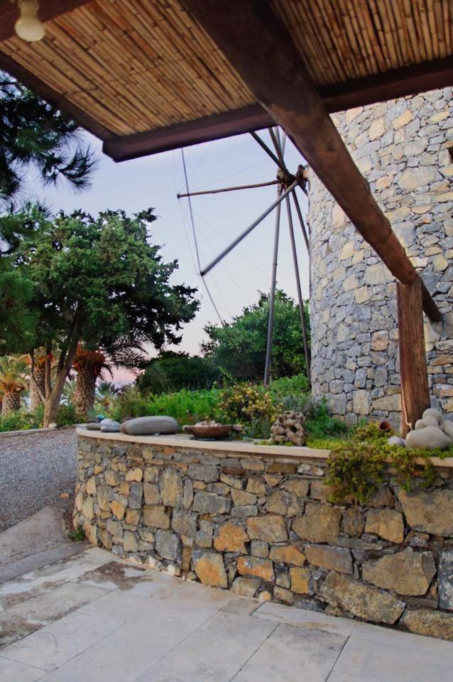 Authentic Cretan Stone Windmill Βίλα Σητεία Εξωτερικό φωτογραφία