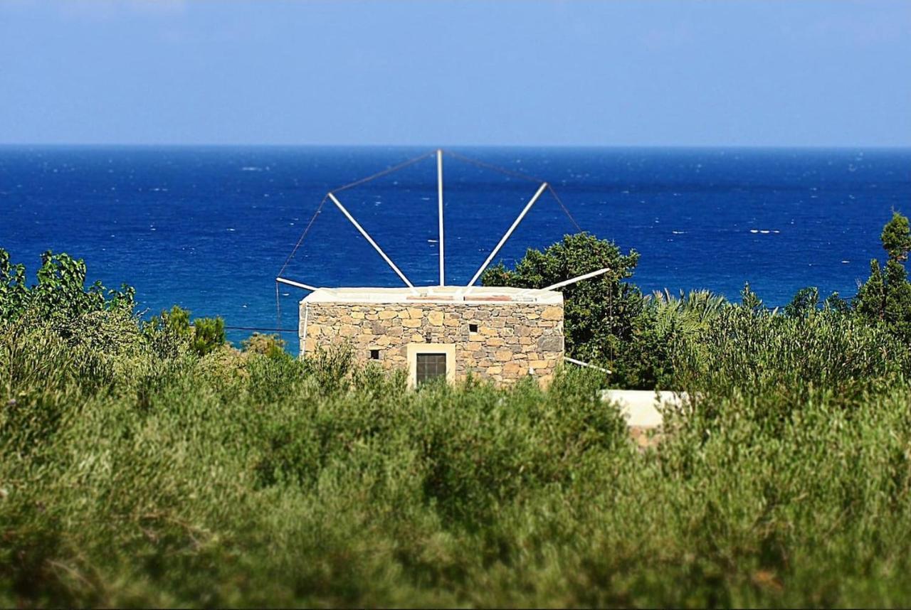 Authentic Cretan Stone Windmill Βίλα Σητεία Εξωτερικό φωτογραφία