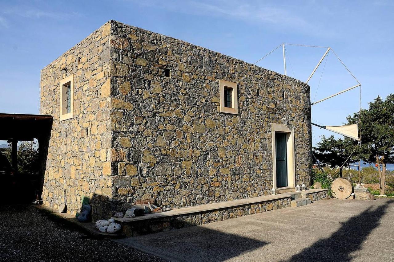 Authentic Cretan Stone Windmill Βίλα Σητεία Εξωτερικό φωτογραφία